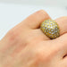 Bague 52 Bague Dôme Or jaune avec Diamants 58 Facettes 20400000584