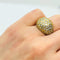 Bague 52 Bague Dôme Or jaune avec Diamants 58 Facettes 20400000584