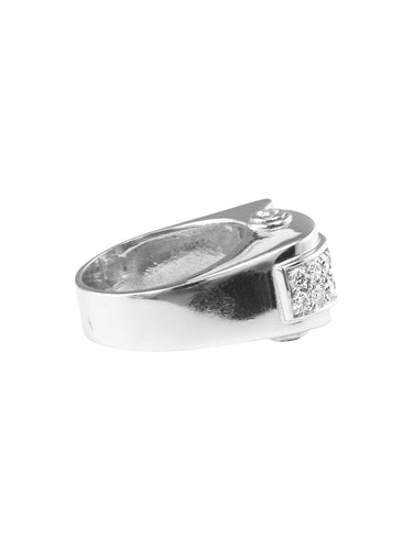 Bague 53 Bague  style Art Déco diamants 58 Facettes ES703/6