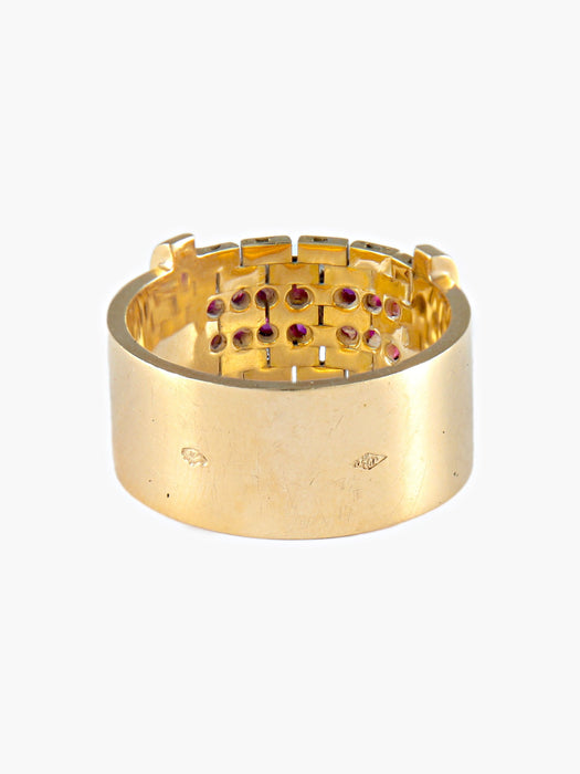 Bague 52 Bague Rubis Diamants 58 Facettes