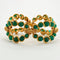 Bracelet BOUCHERON - Demie-parure Or Jaune et Chrysoprases 58 Facettes