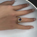 Vintage Yellow Gold Amethyst Signet Ring 58 Facettes 3279 LOT