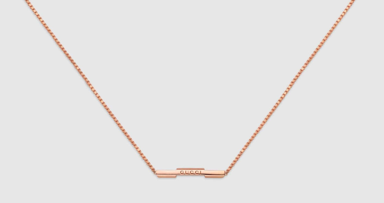 Collier GUCCI - COLLIER LINK TO LOVE AVEC BARRE "GUCCI" 58 Facettes YBB662108002