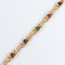 Bracelet Bracelet Saphirs Rubis Emeraudes 58 Facettes JE24