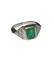 Bague 57 BAGUE EMERAUDE ET DIAMANTS 58 Facettes