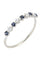 Bague DEMI-ALLIANCE SAPHIRS ET DIAMANTS 58 Facettes 047981