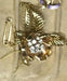 Brooch Hawthorn diamond brooch and yellow gold 58 Facettes CEY27