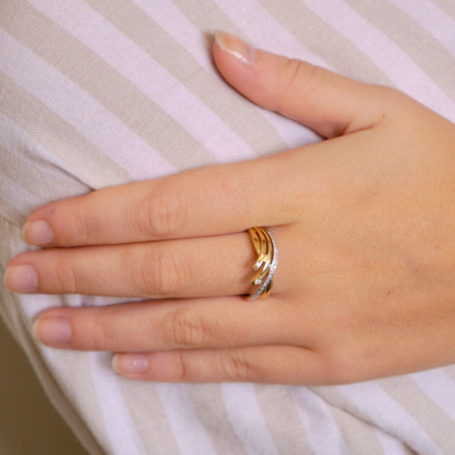 Bague 62 Bague Gerbe Diamants 58 Facettes EL2-80