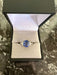 Ring Ceylon Sapphire Ring Diamonds 58 Facettes BSA81