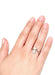 Ring 57 Toi & Moi ring, diamond, pearl 58 Facettes 0034XC