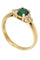 Bague 53 BAGUE MODERNE ÉMERAUDE ET DIAMANTS 58 Facettes 054051