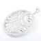 Pendentif Pendentif or blanc et diamants 58 Facettes
