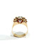 Ring 56 Tank Ring Rose gold White Sapphire 58 Facettes
