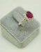 Ring 54 Ring in white gold, rubies and diamonds 58 Facettes