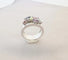Bague Bague Jonc en Or blanc, Pierres fines & Diamants 58 Facettes AA 1437