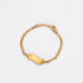 Bracelet Parchment pattern curb bracelet 58 Facettes 343306