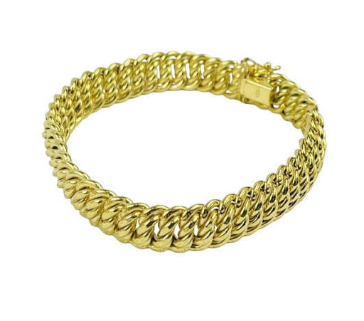 Bracelet American Mesh Bracelet Yellow Gold 58 Facettes 204000000798