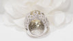 Bague 52.5 Bague en or blanc diamants et citrine 58 Facettes 30957
