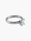Bague Solitaire taille Emeraude 58 Facettes
