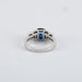Ring 52.5 1.49ct Cushion Sapphire and Diamond Ring 58 Facettes