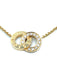 PIAGET necklace. Possession collection, rose gold and diamond pendant 58 Facettes