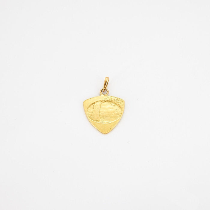 Pendentif Médaille romantique, époque Art Nouveau 58 Facettes