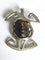 Pendentif Pendentif en Argent & Pierre Œil de Tigre 58 Facettes 598538