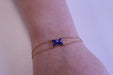 CHAUMET Bracelet - Link Bracelet Rose Gold Diamond Lapis-Lazuli 58 Facettes 082934