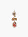 Boucles d'oreilles Boucles d'oreilles Vigne corail 58 Facettes