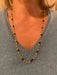 Necklace Long Necklace Onyx Balls Yellow Gold 58 Facettes C125