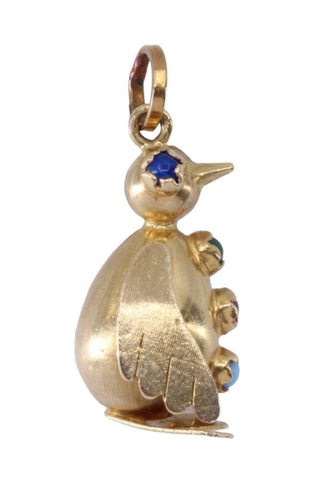 Pendentif PENDENTIF BRELOQUE PINGOUIN 58 Facettes 077471