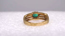 Ring 51 Gold and emerald ring 58 Facettes 10740