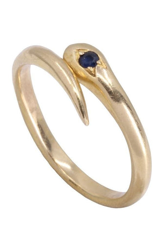 Bague BAGUE SERPENT SAPHIR 58 Facettes 070771