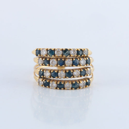 Bague 55 Bague de Harem 58 Facettes JE80