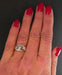 Bague 60.5 Bague Art Déco Diamants, Or Rose Et Or Blanc 58 Facettes 867958