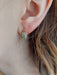 Boucles d'oreilles Boucles d'oreilles dormeuses 2 Ors Diamants 58 Facettes 081711