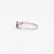 Bague 54 Bague Saphir rose Diamants 58 Facettes