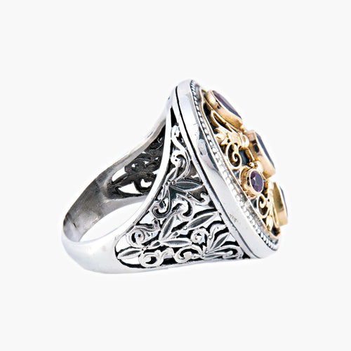 Bague 63 GEROCHRISTO Bague d'homme ovale 58 Facettes