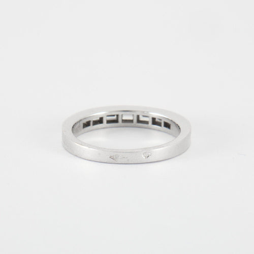 Bague 53 Bague en Or Blanc & diamants 58 Facettes