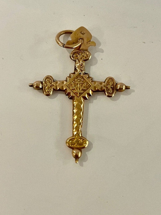 Pendentif Croix Jeannette époque Empire 58 Facettes 873667