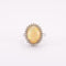 Bague 52 Bague opale, diamants 58 Facettes