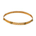 Bracelet 2 Bracelets Yellow Gold Fleurettes 58 Facettes 11191C