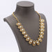 Necklace Necklace Yellow gold Pearls 58 Facettes E358958A