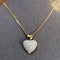 Pendentif Pendentif coeur diamants 58 Facettes 3487