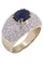 Bague 60 BAGUE SAPHIR DIAMANTS 58 Facettes 074801