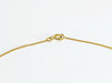 Necklace Necklace Yellow Gold Curb Link 58 Facettes