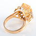 Bague 54 Bague citrine et ses 4 diamants 58 Facettes