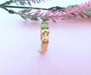 Ring 54.5 Yellow Gold Fine Stone Ring 58 Facettes AA 1631
