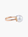 Ring 53.5 Open Ring Gold Pearl 58 Facettes 761148