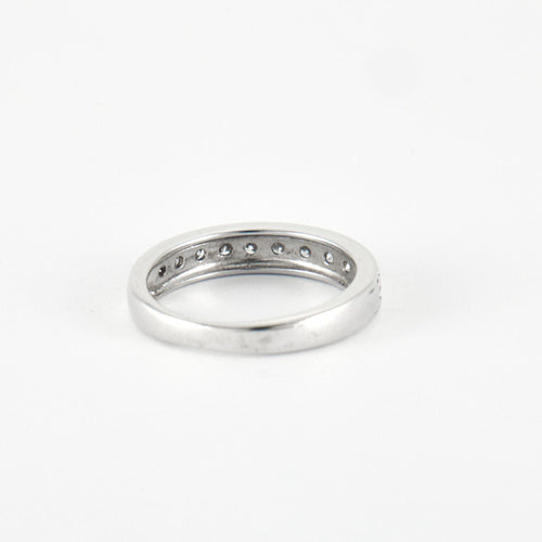 Bague 49 Bague en Or Blanc & diamants 58 Facettes